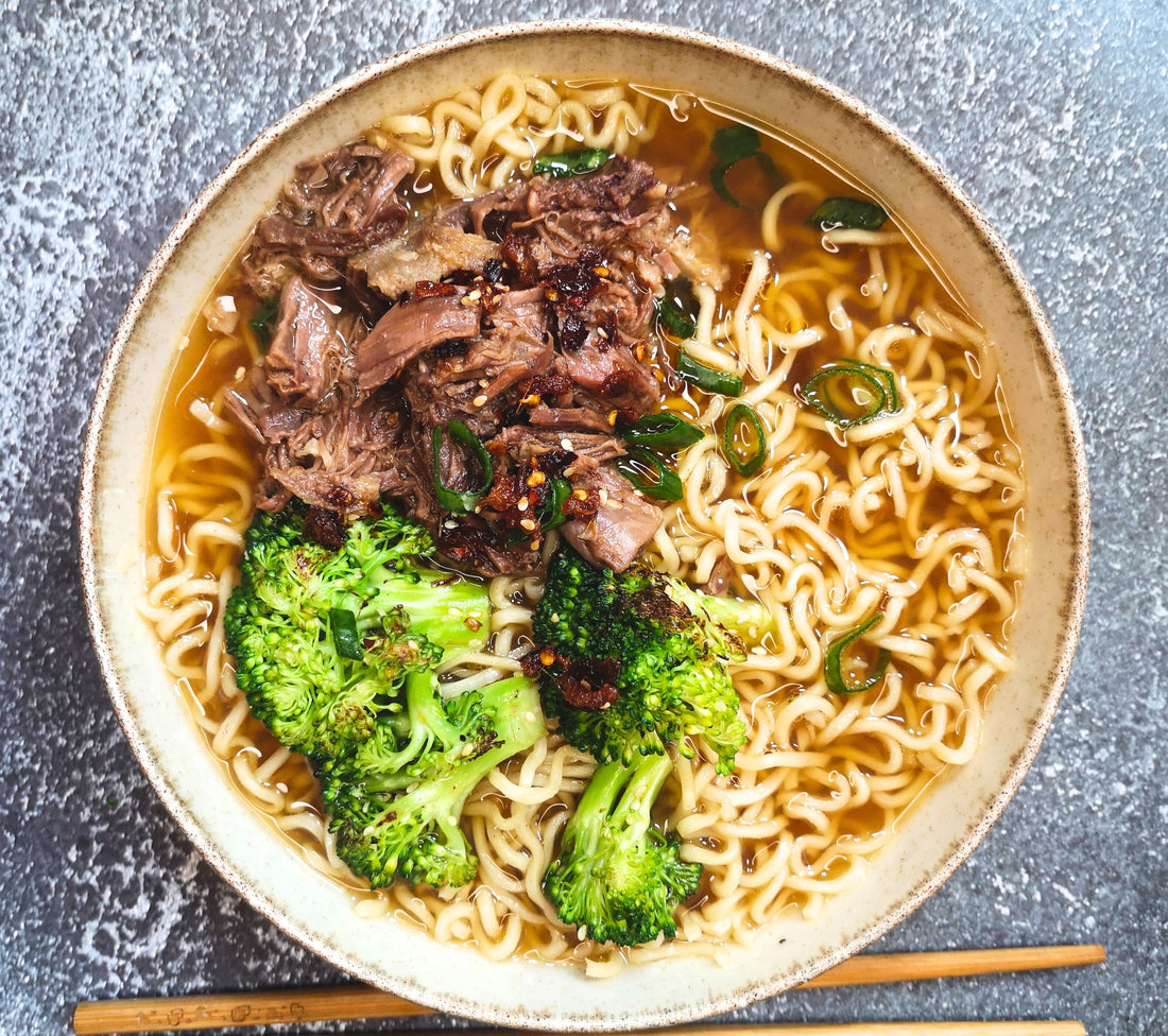 Ramen sriuba su jautiena - Čili Mafija