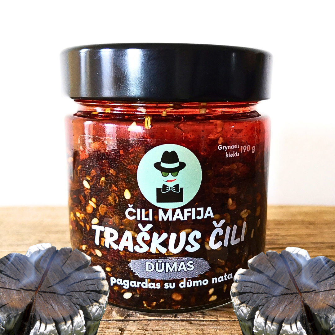 DŪMAS - su šaltai rūkytu aliejumi