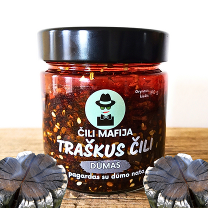 DŪMAS - su šaltai rūkytu aliejumi