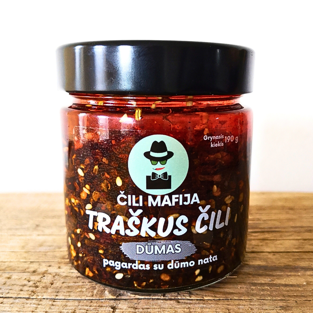 DŪMAS - su šaltai rūkytu aliejumi