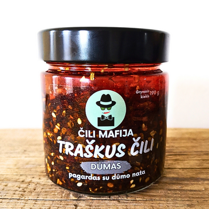 DŪMAS - su šaltai rūkytu aliejumi