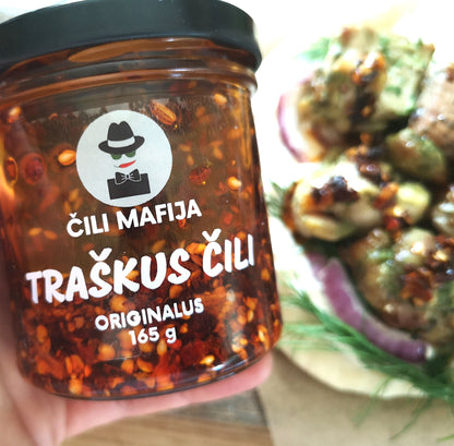 Chilli crisp is a flavourful, spicy-crunchy chilli oil that brings a burst of heat to elevate your everyday dishes.