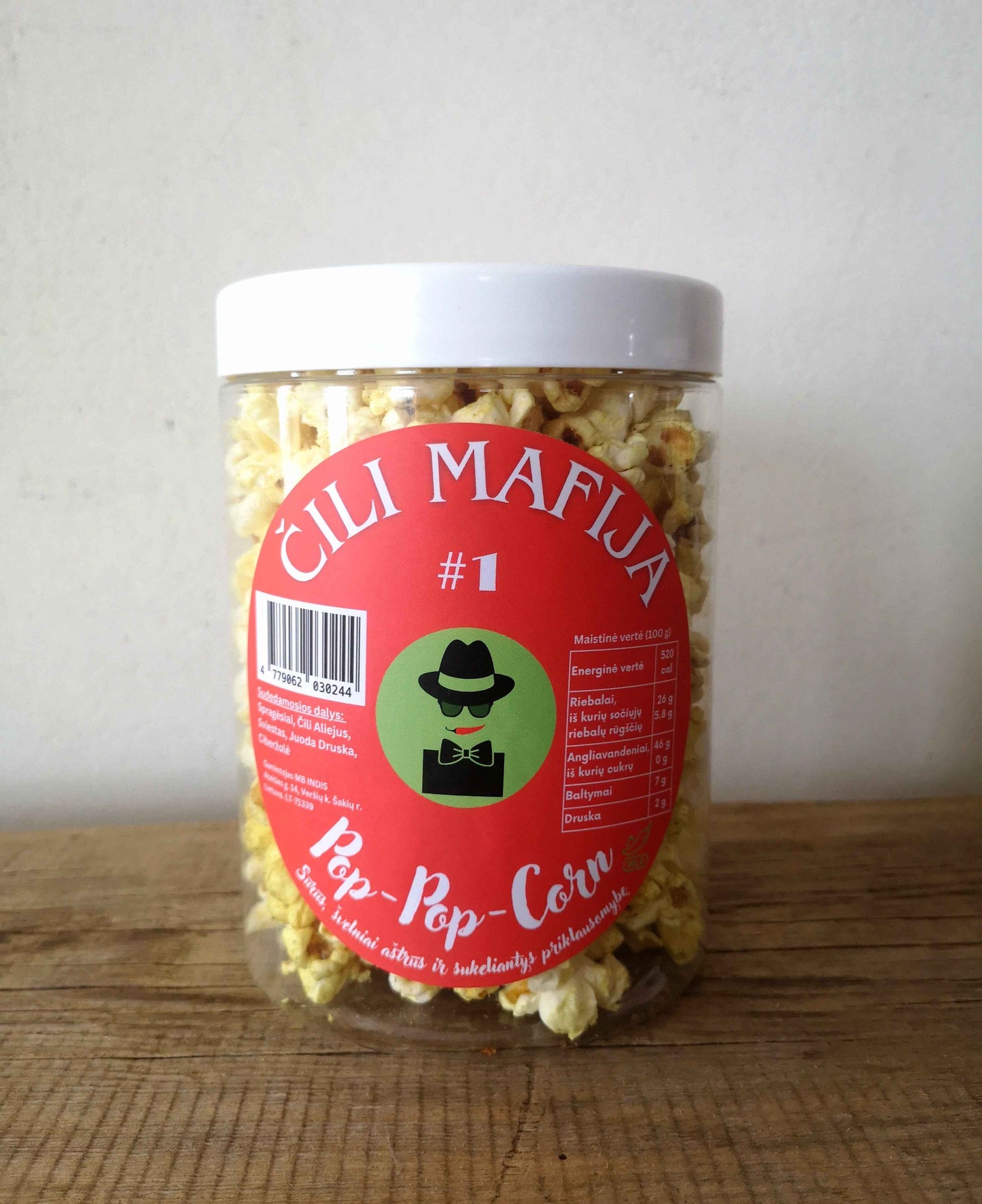Pop-Pop-Corn Pradinis Paketas (1x1L indelis/variantui)