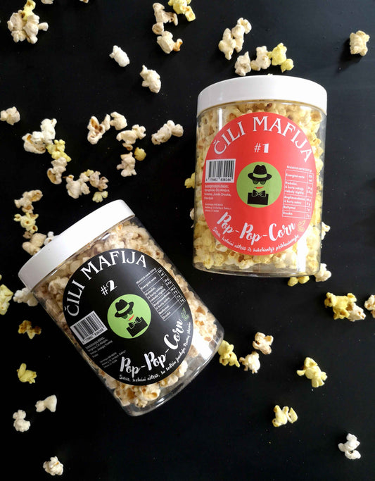 Pop-Pop-Corn Pradinis Paketas (1x1L indelis/variantui)