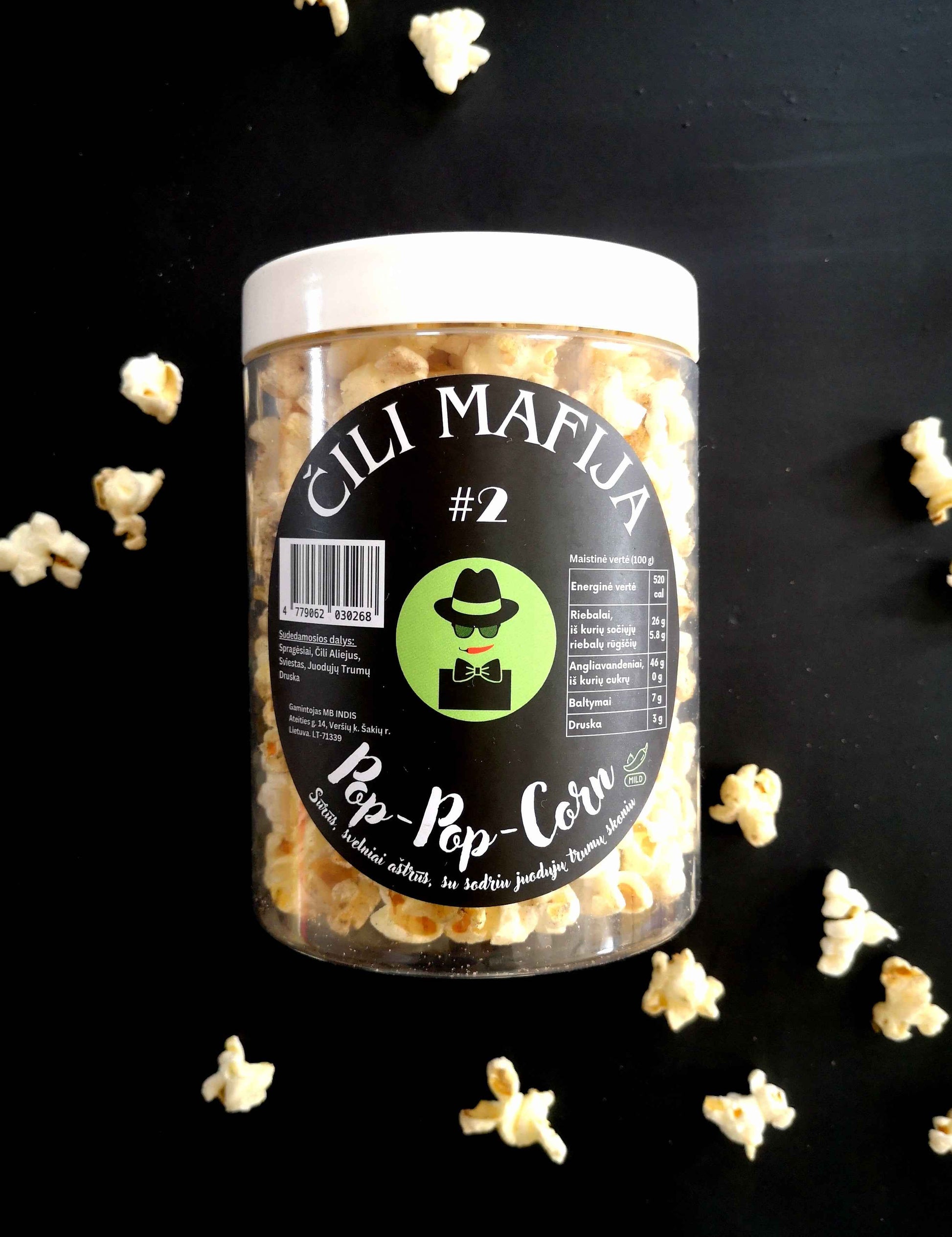 Pop-Pop-Corn Pradinis Paketas (1x1L indelis/variantui)